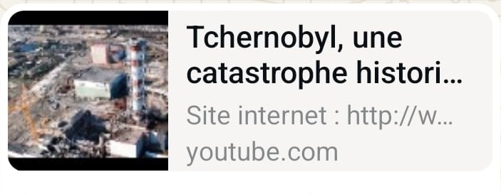 TCHERNOBYL 39 EME ANNIVERSAIRE